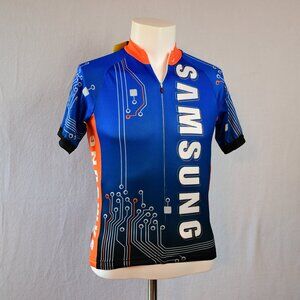 Jakroo Men's Cycling Jersey Samsung branded Size S NWT
